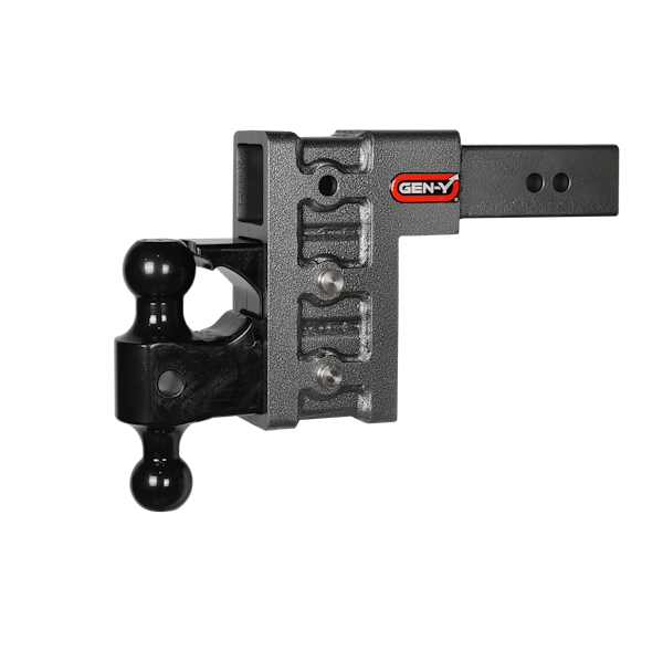 Gen-Y Hitch GH-623 MEGA-DUTY 2.5" Shank 6" Drop 3K TW 21K Hitch & GH-061 Dual-Ball & GH-062
