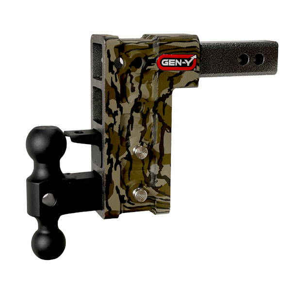 GEN-Y Hitch GH-624-MO MEGA-DUTY 2.5" Shank 9" Drop 3K TW 21K Hitch &  GH-061 Dual-Ball & GH-062