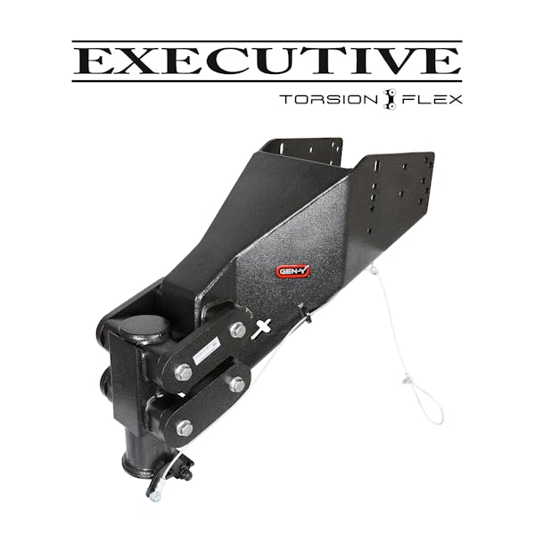 Gen-Y Hitch GH-8090 EXECUTIVE TORSION-FLEX Fifth Wheel King Pin Box 5.5K - 8.5K pin weight range 30K