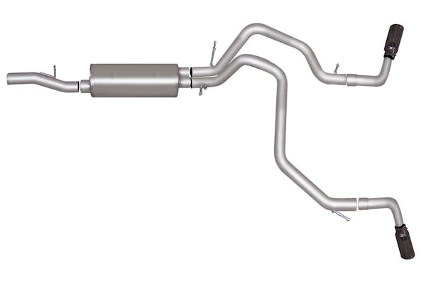 Gibson Performance Exhaust 65668B Black Elite Cat-Back Dual Sport Exhaust System