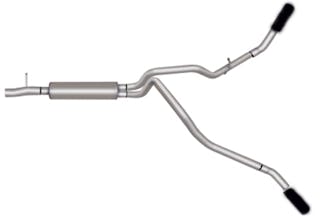 Gibson Performance Exhaust 69131B Black Elite Cat-Back Dual Extreme Exhaust System