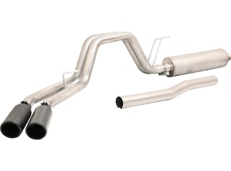 Gibson Performance Exhaust 69136B Black Elite Cat-Back Dual Sport Exhaust System