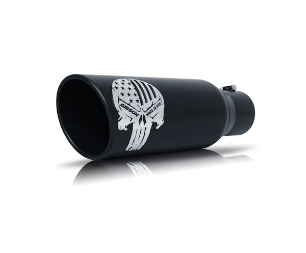 Gibson Performance Exhaust 76-1003 Rolled Edge Angle Exhaust Tip