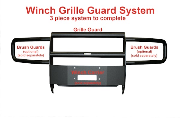 Go Industries 33619B Grille Guard