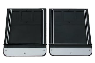Go Industries 70733SET Dual Wheel Classic Mud Flap Set