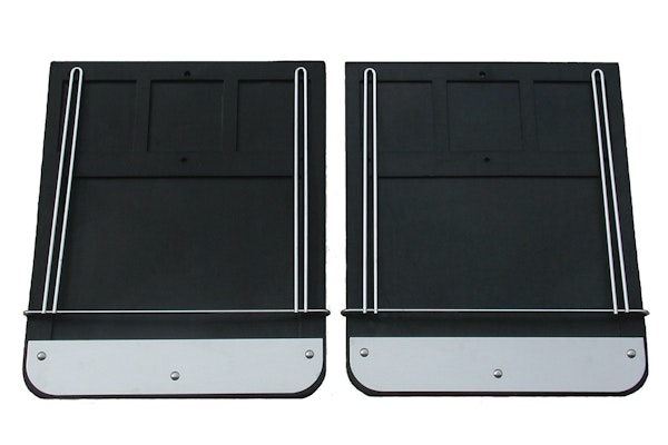 Go Industries 726SET Dual Wheel Classic Mud Flap Set