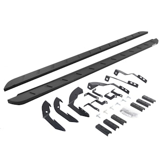 Go Rhino 63404280SPC RB10 Slim Running boards - Complete Kit: RB10 Slim Running board + Brackets