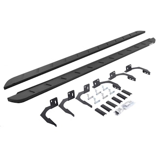 Go Rhino 63409980SPC RB10 Slim Running boards - Complete Kit: RB10 Slim Running board + Brackets