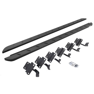 Go Rhino 63417780SPC RB10 Slim Running boards - Complete Kit: RB10 Slim Running board + Brackets