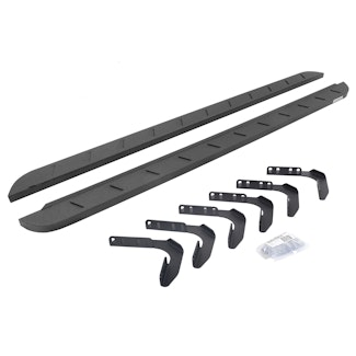 Go Rhino 63418087ST RB10 Slim Running boards - Complete Kit: RB10 Slim Running board + Brackets