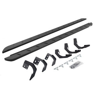 Go Rhino 63420687SPC RB10 Slim Running boards - Complete Kit: RB10 Slim Running board + Brackets