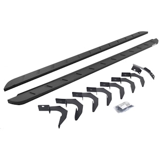 Go Rhino 63423580SPC RB10 Slim Running boards - Complete Kit: RB10 Slim Running board + Brackets