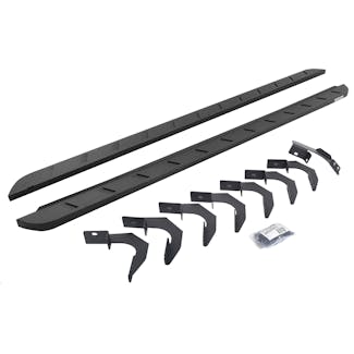 Go Rhino 63423580SPC RB10 Slim Running boards - Complete Kit: RB10 Slim Running board + Brackets