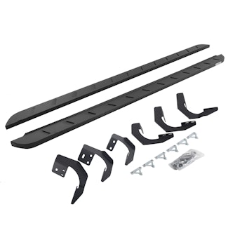Go Rhino 63430680SPC RB10 Slim Running boards - Complete Kit: RB10 Slim Running board + Brackets
