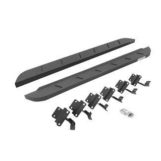Go Rhino 634417348ST RB10 Slim Running boards - Complete Kit: RB10 Slim Running board + Brackets