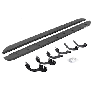 Go Rhino 63442568ST RB10 Slim Running boards - Complete Kit: RB10 Slim Running board + Brackets