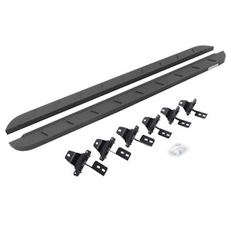 Go Rhino 63450673ST RB10 Slim Running boards - Complete Kit: RB10 Slim Running board + Brackets