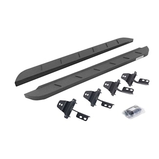 Go Rhino 63492648ST RB10 Slim Running boards - Complete Kit: RB10 Slim Running board + Brackets