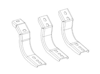 Go Rhino 6844325 Brackets for OE Xtreme cab length SideSteps