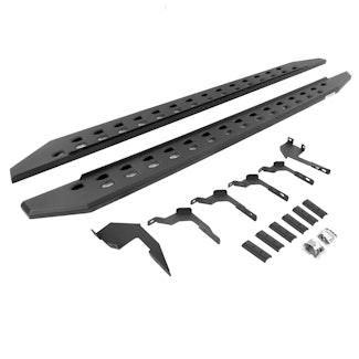 Go Rhino 69036880SPC RB20 Slim Running boards - Complete Kit: RB20 Slim Running board + Brackets