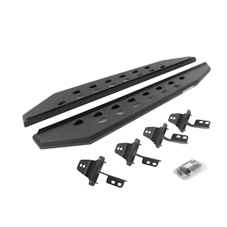 Go Rhino 69492648SPC RB20 Slim Running boards - Complete Kit: RB20 Slim Running board + Brackets