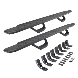Go Rhino 6960488020T RB30 Running board, Complete Kit: Running board, Brackets, 2 pair RB30 Drop Step