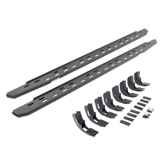 Go Rhino 69604887SPC RB30 Slim Running boards - Complete Kit: RB30 Slim Running board + Brackets