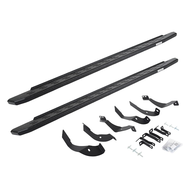 Go Rhino 69605187T RB30 Running boards - Complete Kit: RB30 Running board + Brackets