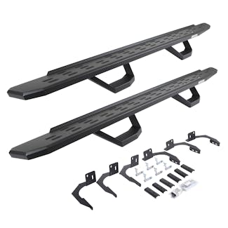 Go Rhino 6960998020PC RB30 Running board, Complete Kit: Running board, Brackets, 2 pair RB30 Drop Step