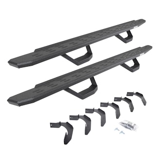 Go Rhino 6961268020T RB30 Running board, Complete Kit: Running board, Brackets, 2 pair RB30 Drop Step
