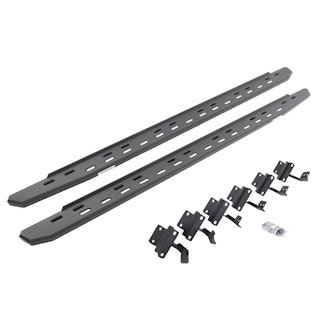 Go Rhino 69615587SPC RB30 Slim Running boards - Complete Kit: RB30 Slim Running board + Brackets