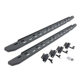 Go Rhino 69617780SPC RB30 Slim Running boards - Complete Kit: RB30 Slim Running board + Brackets