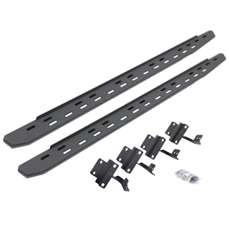 Go Rhino 69617780ST RB30 Slim Running boards - Complete Kit: RB30 Slim Running board + Brackets