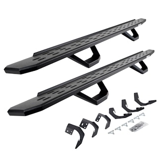 Go Rhino 6962068720PC RB30 Running board, Complete Kit: Running board, Brackets, 2 pair RB30 Drop Step
