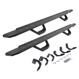 Go Rhino 6962068720T RB30 Running board, Complete Kit: Running board, Brackets, 2 pair RB30 Drop Step