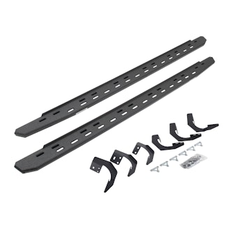Go Rhino 69620687ST RB30 Slim Running boards - Complete Kit: RB30 Slim Running board + Brackets