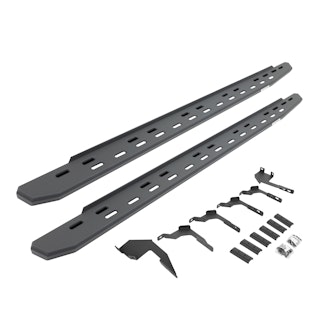 Go Rhino 69636880SPC RB30 Slim Running boards - Complete Kit: RB30 Slim Running board + Brackets