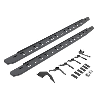 Go Rhino 69636880ST RB30 Slim Running boards - Complete Kit: RB30 Slim Running board + Brackets