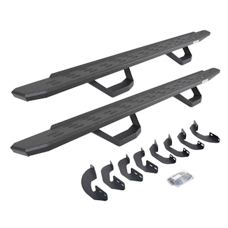 Go Rhino 6964158020T RB30 Running board, Complete Kit: Running board, Brackets, 2 pair RB30 Drop Step