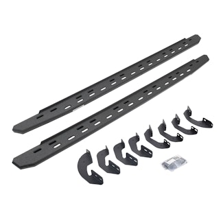 Go Rhino 69641687ST RB30 Slim Running boards - Complete Kit: RB30 Slim Running board + Brackets