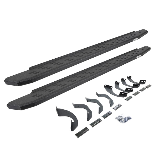 Go Rhino 69643580T RB30 Running boards - Complete Kit: RB30 Running board + Brackets
