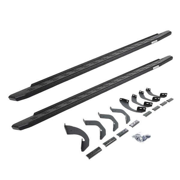 Go Rhino 69643973T RB30 Running boards - Complete Kit: RB30 Running board + Brackets