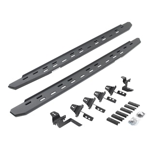 Go Rhino 69650568SPC RB30 Slim Running boards - Complete Kit: RB30 Slim Running board + Brackets