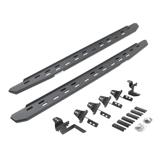Go Rhino 69650568SPC RB30 Slim Running boards - Complete Kit: RB30 Slim Running board + Brackets