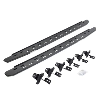 Go Rhino 69650673SPC RB30 Slim Running boards - Complete Kit: RB30 Slim Running board + Brackets