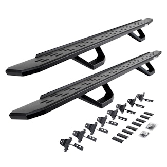 Go Rhino 6965168720PC RB30 Running board, Complete Kit: Running board, Brackets, 2 pair RB30 Drop Step