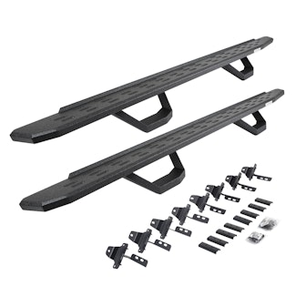 Go Rhino 6965168720T RB30 Running board, Complete Kit: Running board, Brackets, 2 pair RB30 Drop Step
