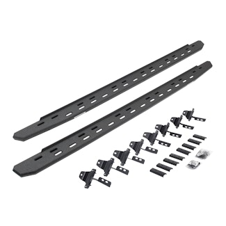 Go Rhino 69651687ST RB30 Slim Running boards - Complete Kit: RB30 Slim Running board + Brackets