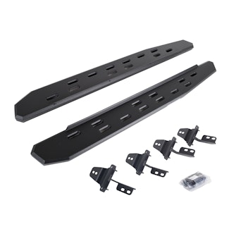 Go Rhino 69692648SPC RB30 Slim Running boards - Complete Kit: RB30 Slim Running board + Brackets