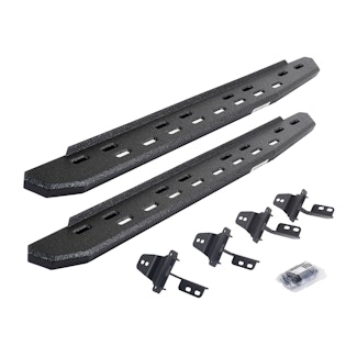 Go Rhino 69692648ST RB30 Slim Running boards - Complete Kit: RB30 Slim Running board + Brackets